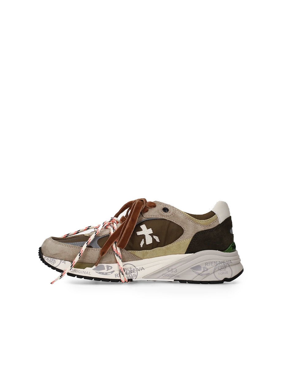 sneakers mase 8521l verde - white premiata - sneaker