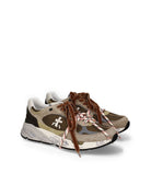 sneakers mase 8521l verde - white premiata - sneaker