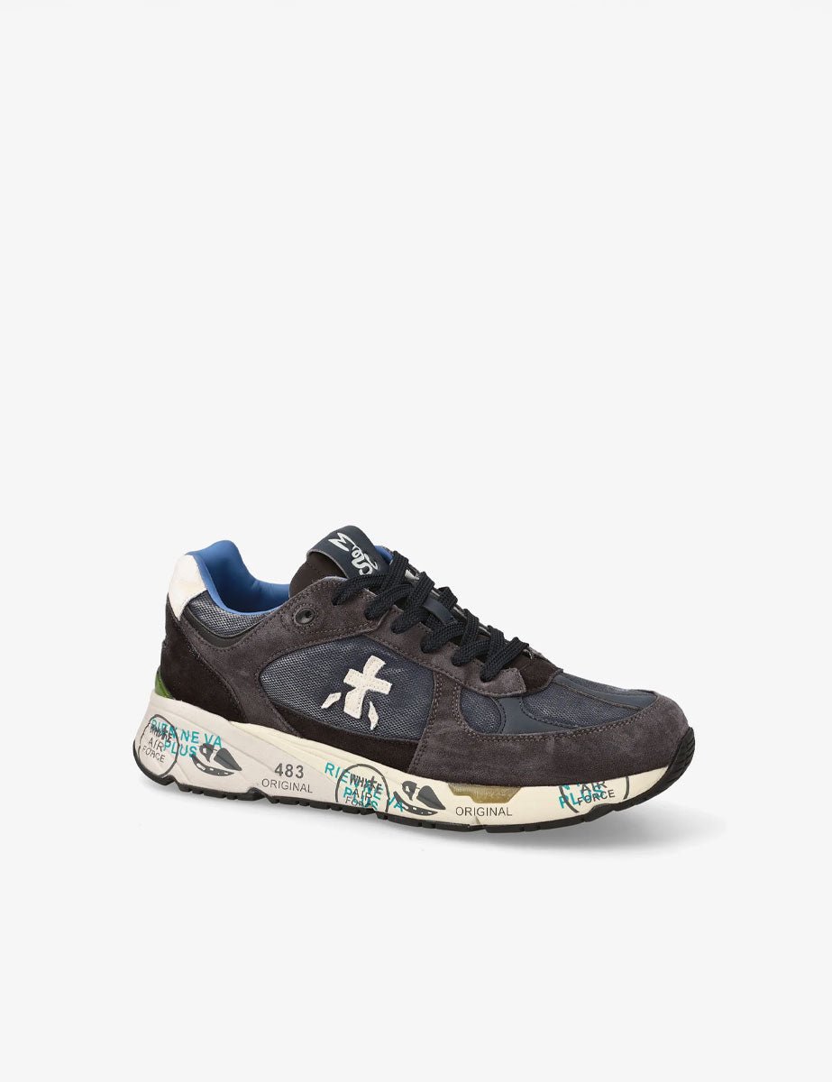 sneakers mase blu - white premiata - sneaker