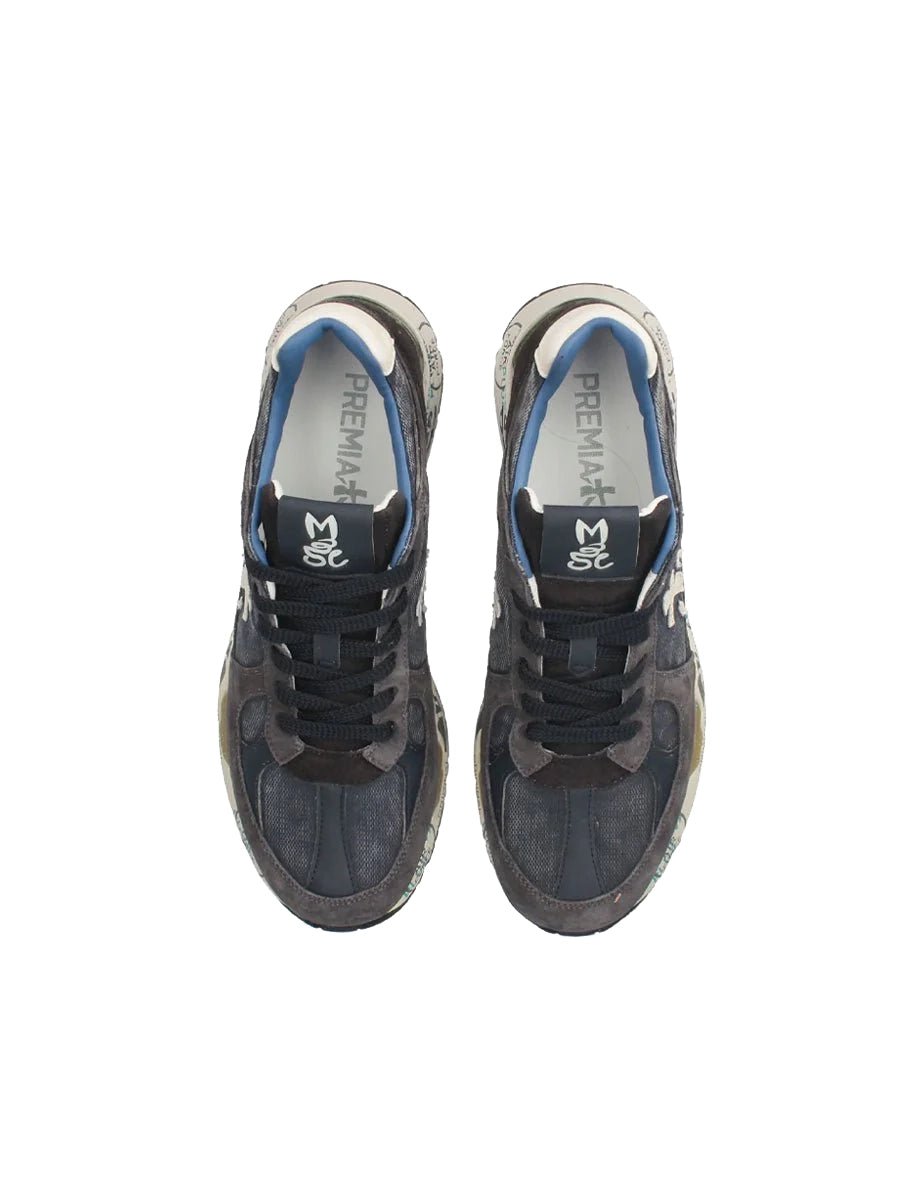 sneakers mase blu - white premiata - sneaker
