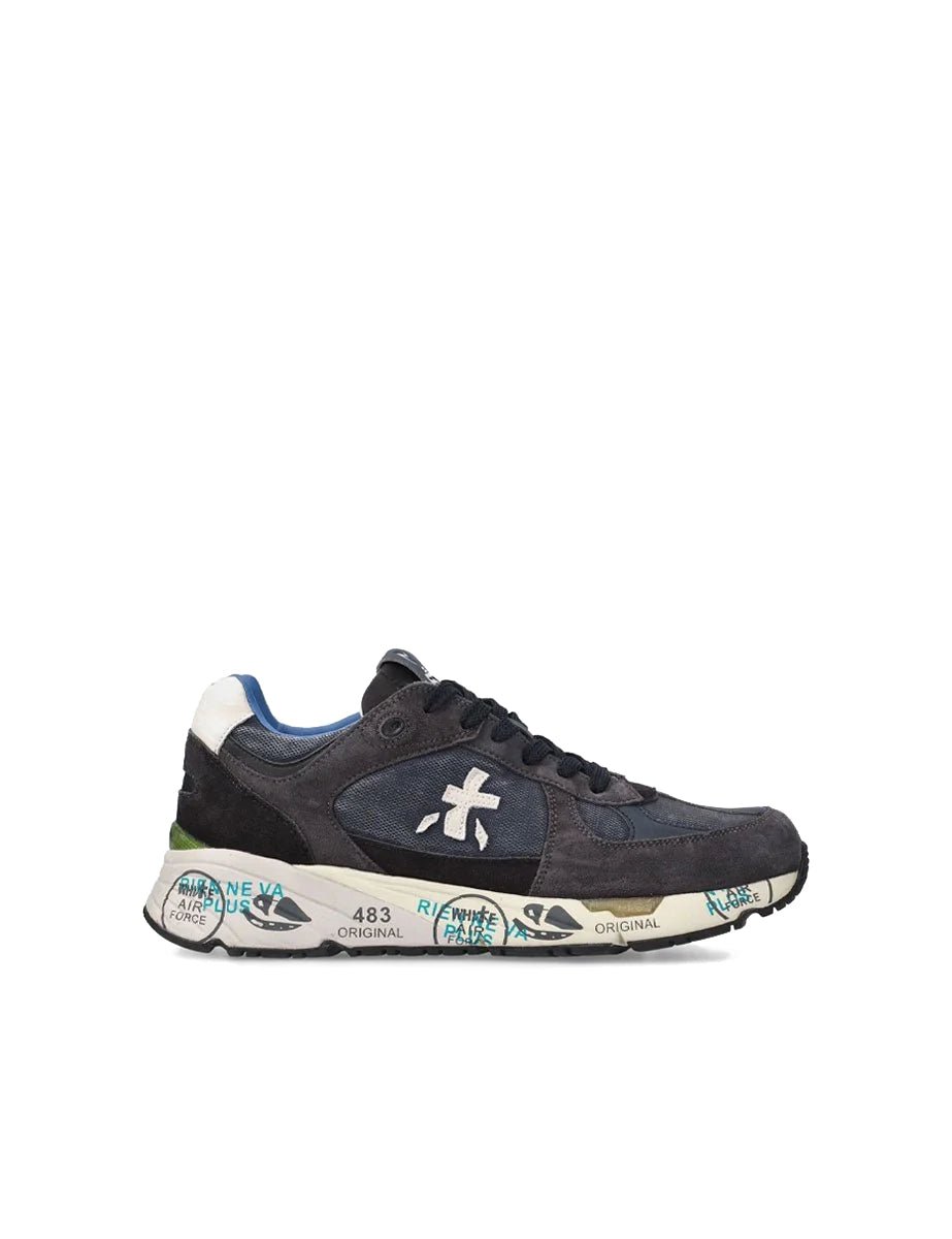 sneakers mase blu - white premiata - sneaker
