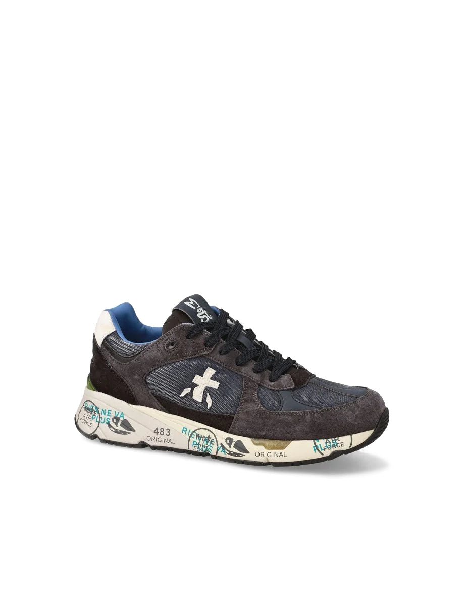 sneakers mase blu - white premiata - sneaker