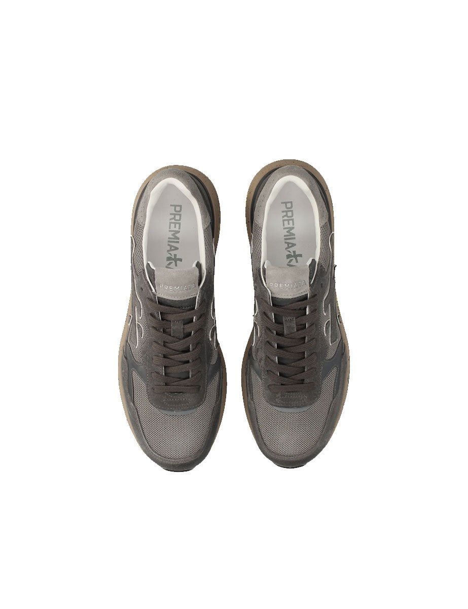 sneakers mick 0.1 8451 grigio - white premiata - sneaker