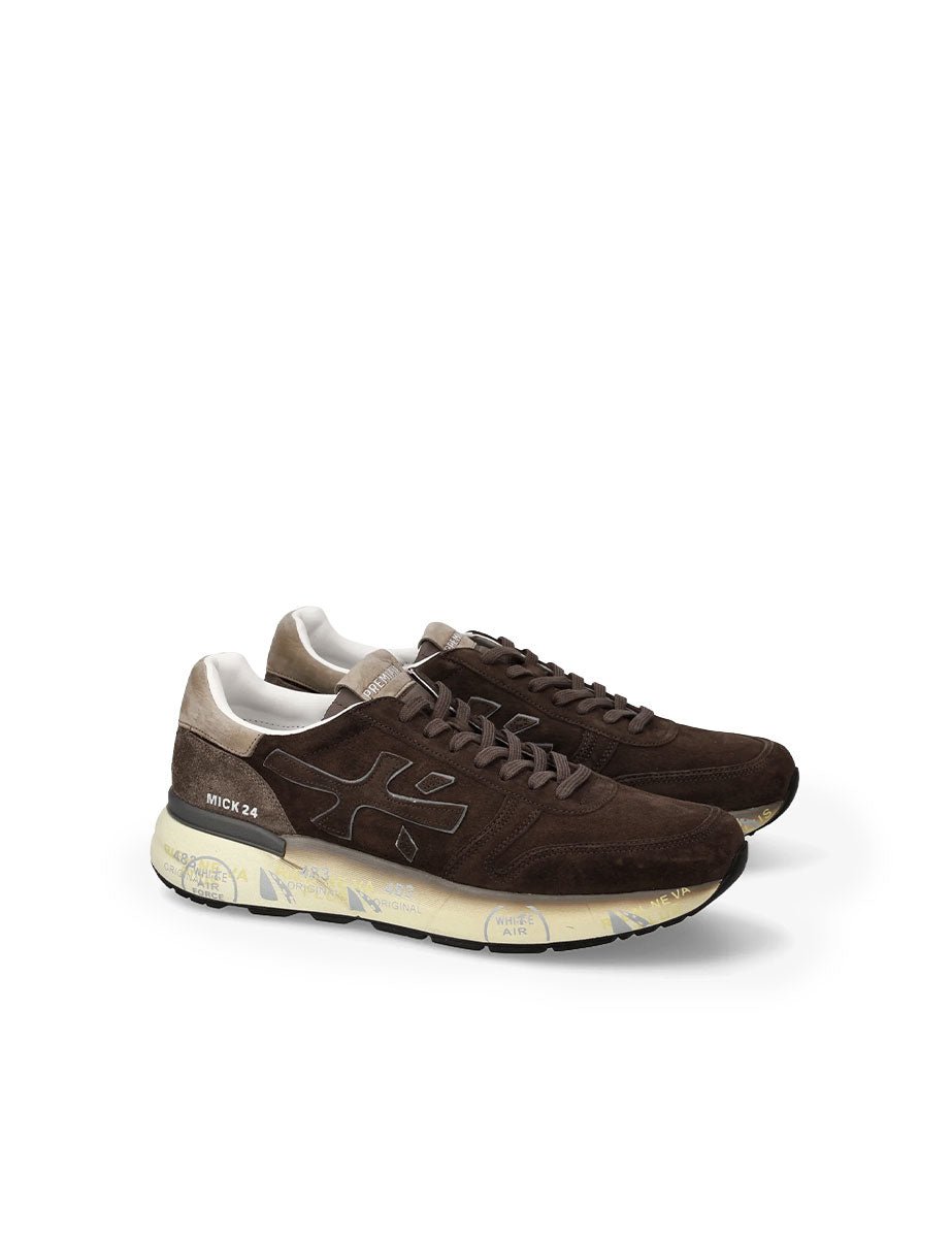 sneakers mick 7898 moro - white premiata - sneaker
