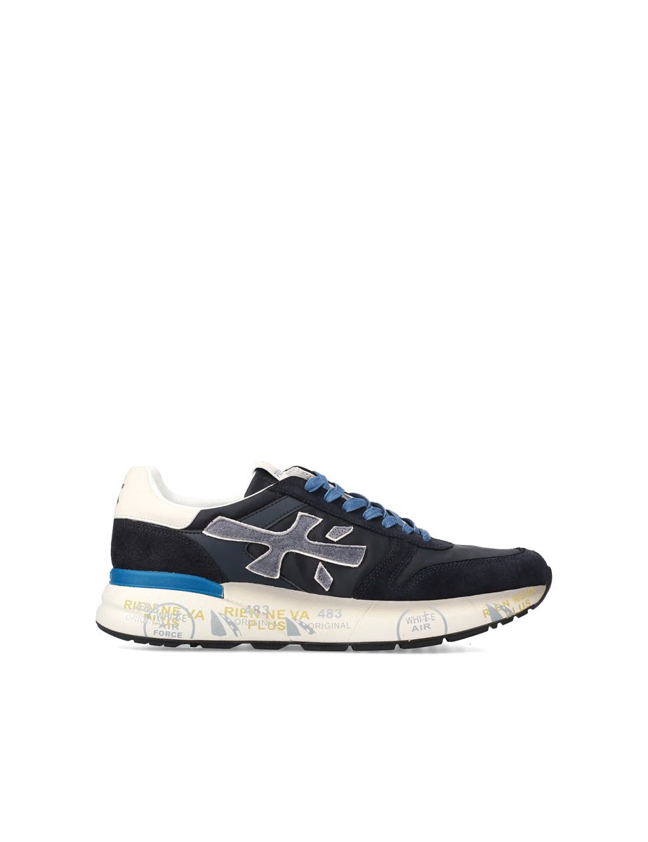 sneakers mick blu - white premiata - sneaker