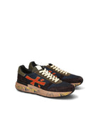 sneakers mick blu arancione - white premiata - sneaker