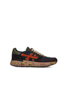 sneakers mick blu arancione - white premiata - sneaker