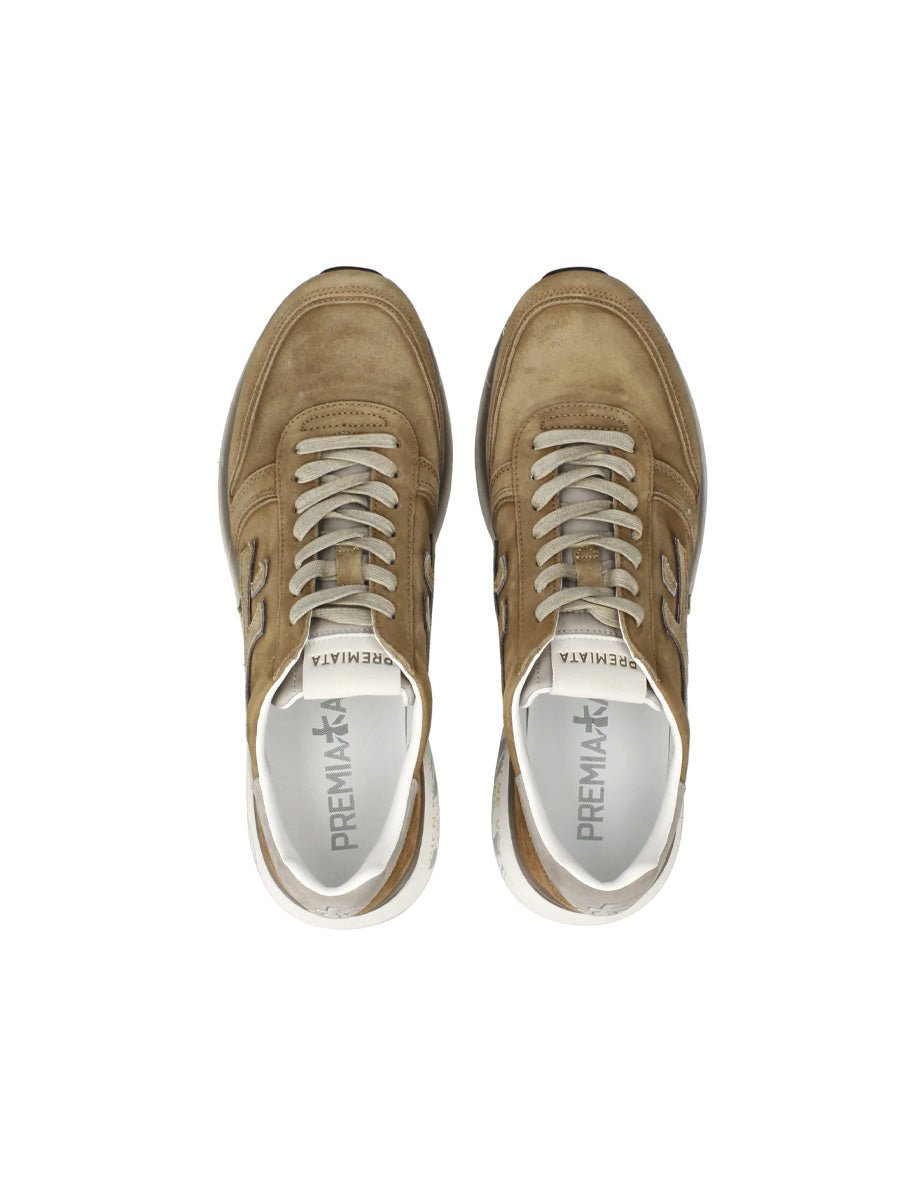 sneakers mick cuoio - white premiata - sneaker