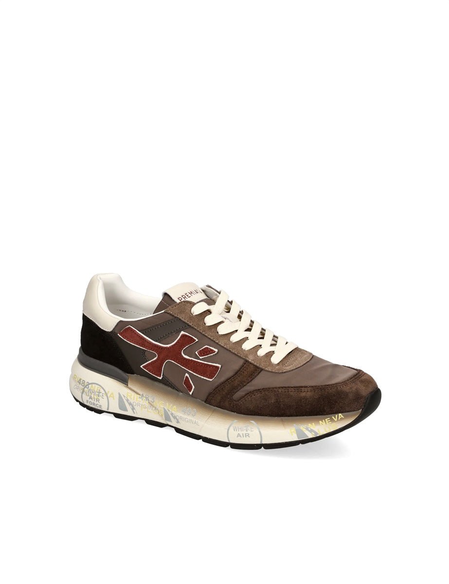 sneakers mick moro bordeaux - white premiata - sneaker