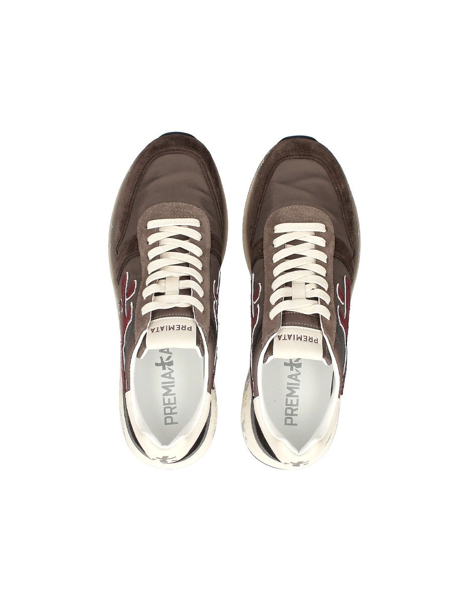 sneakers mick moro bordeaux - white premiata - sneaker