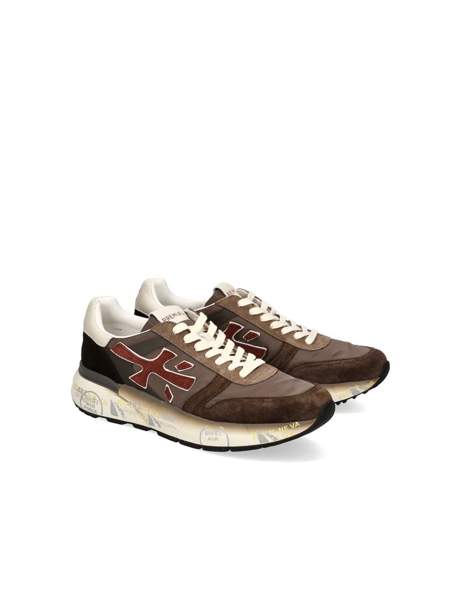 sneakers mick moro bordeaux - white premiata - sneaker