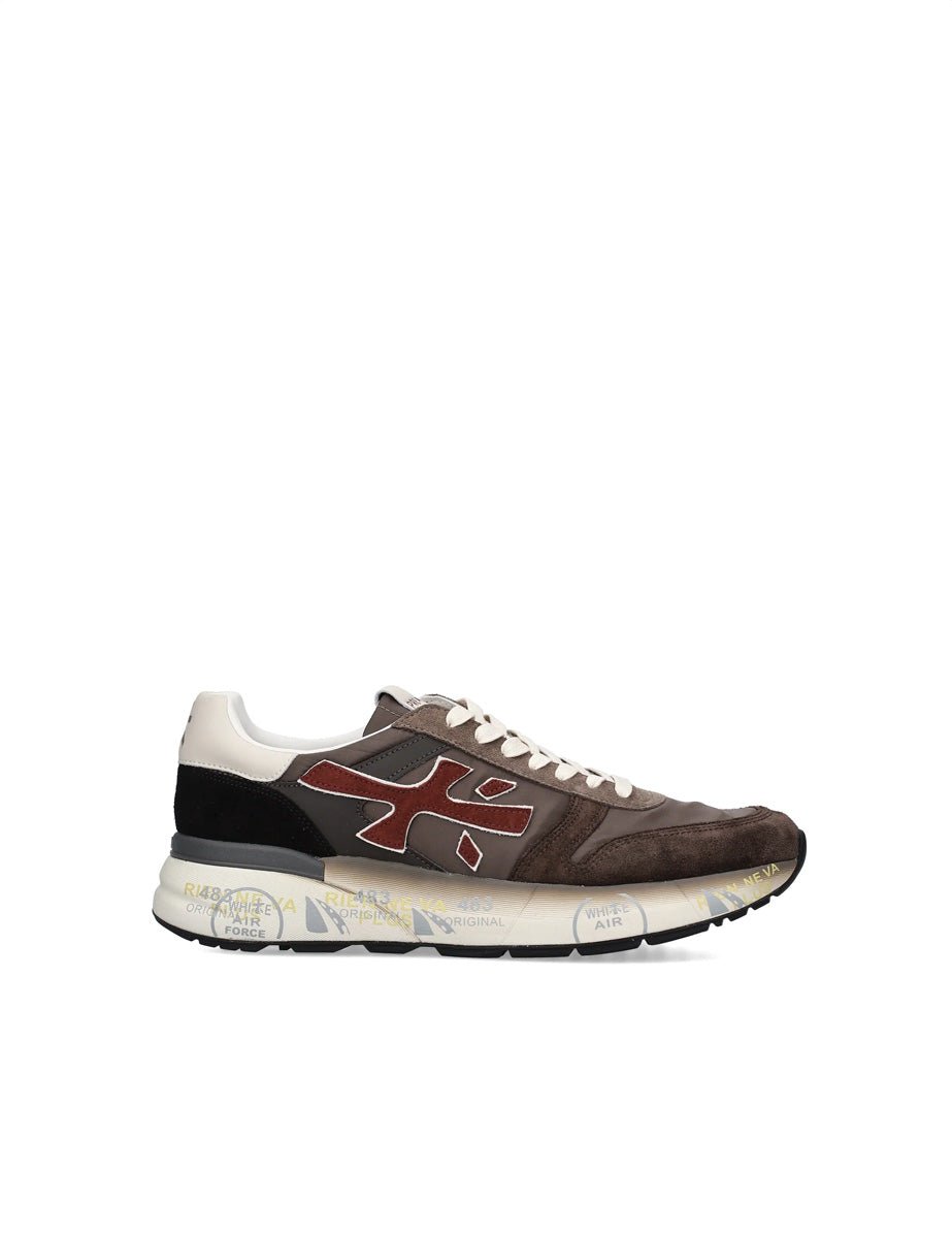 sneakers mick moro bordeaux - white premiata - sneaker