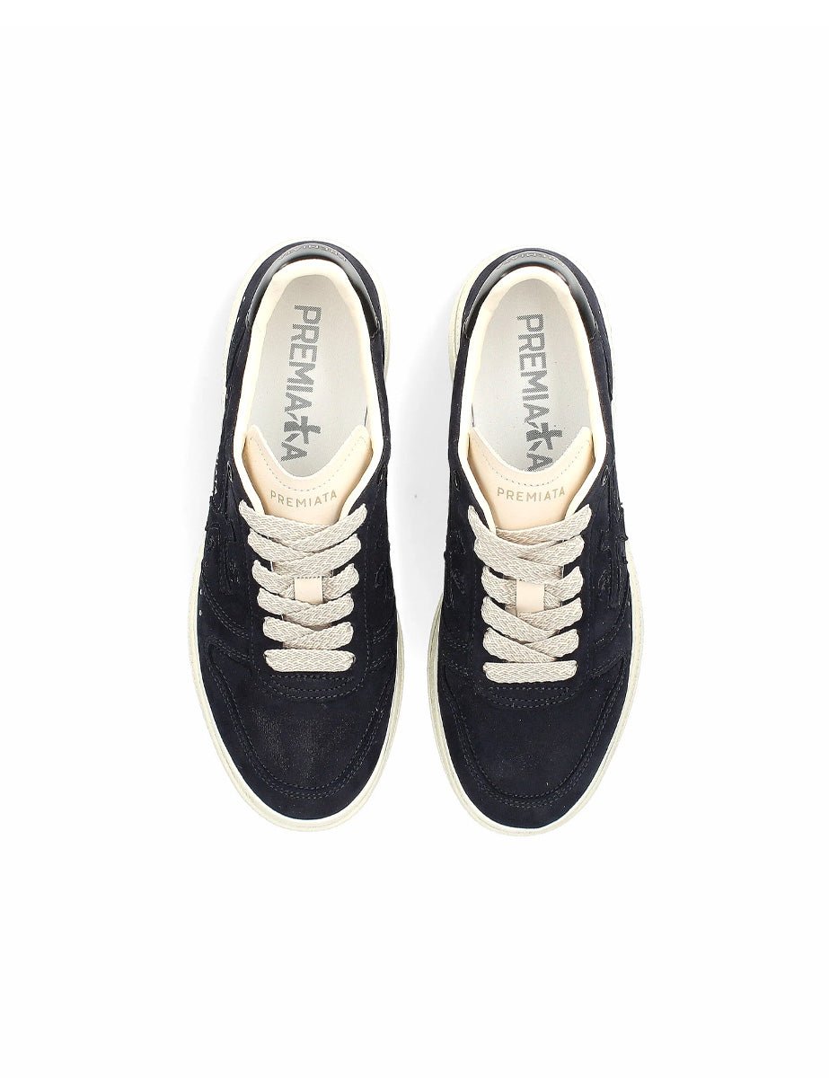 sneakers micol blu - white premiata - sneaker