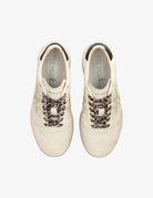 sneakers micol pelle bianco nero - Frida SRL
