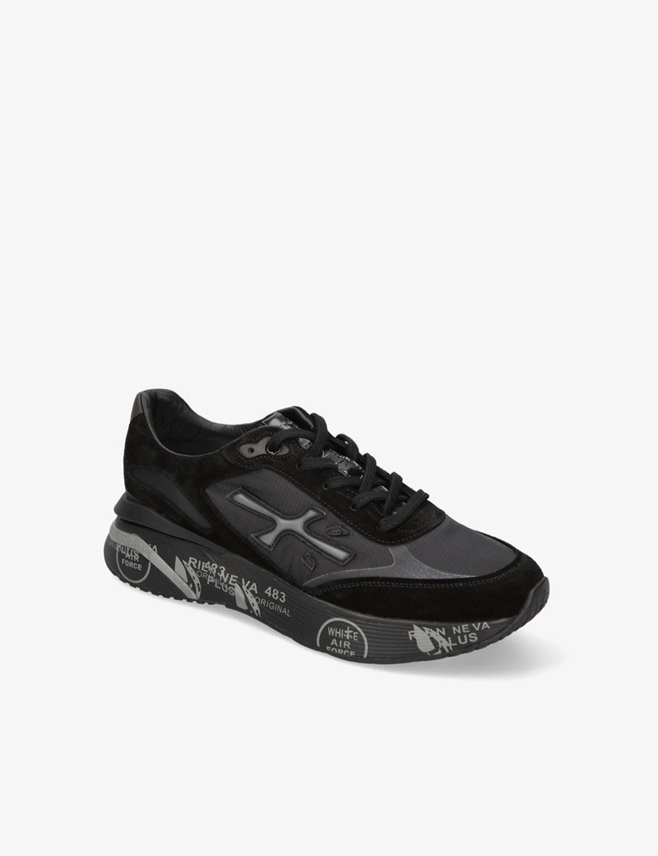 sneakers moerun nero - white premiata - sneaker