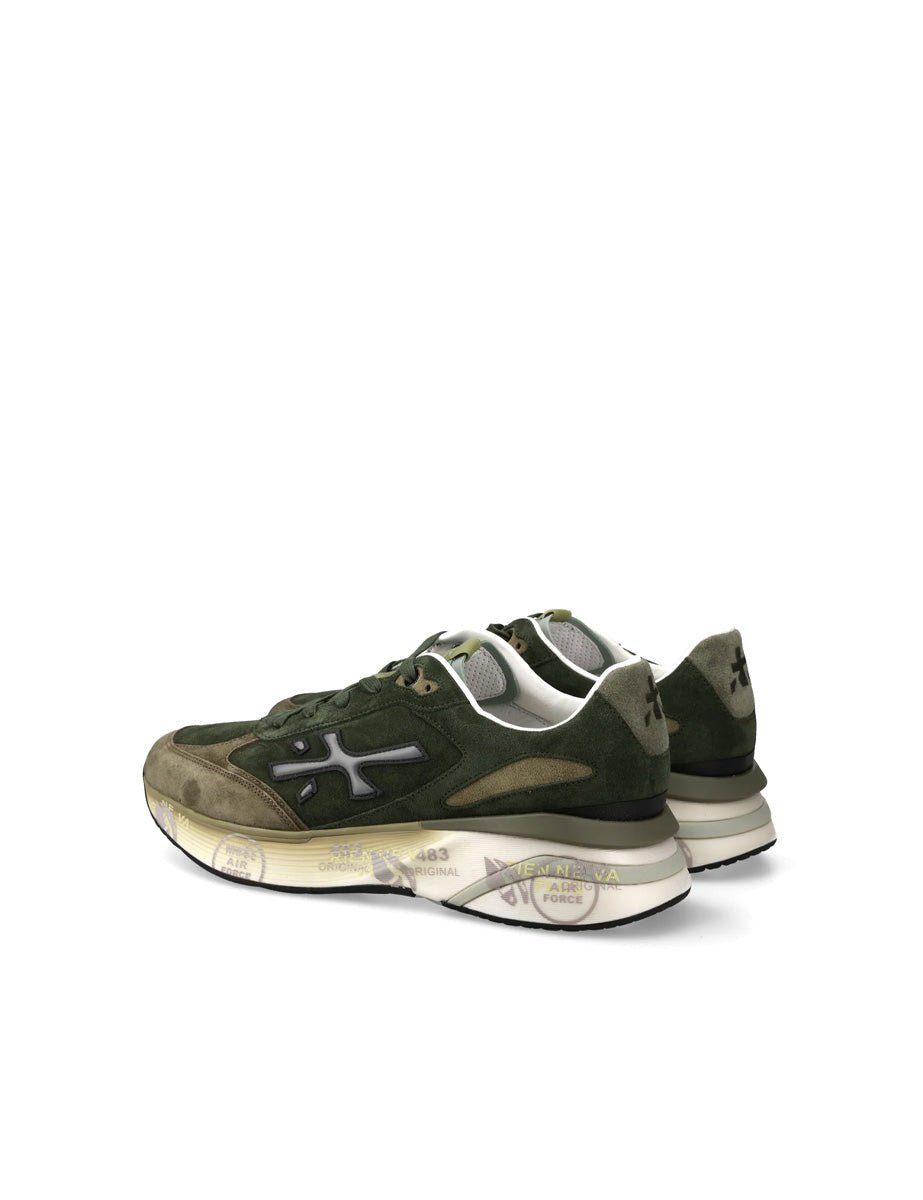 sneakers moerun verde - white premiata - sneaker