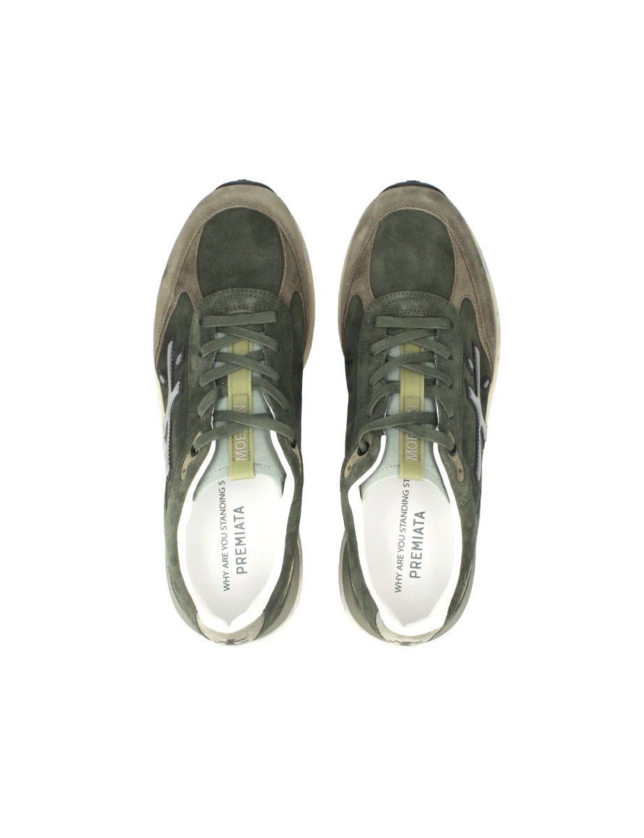 sneakers moerun verde - white premiata - sneaker