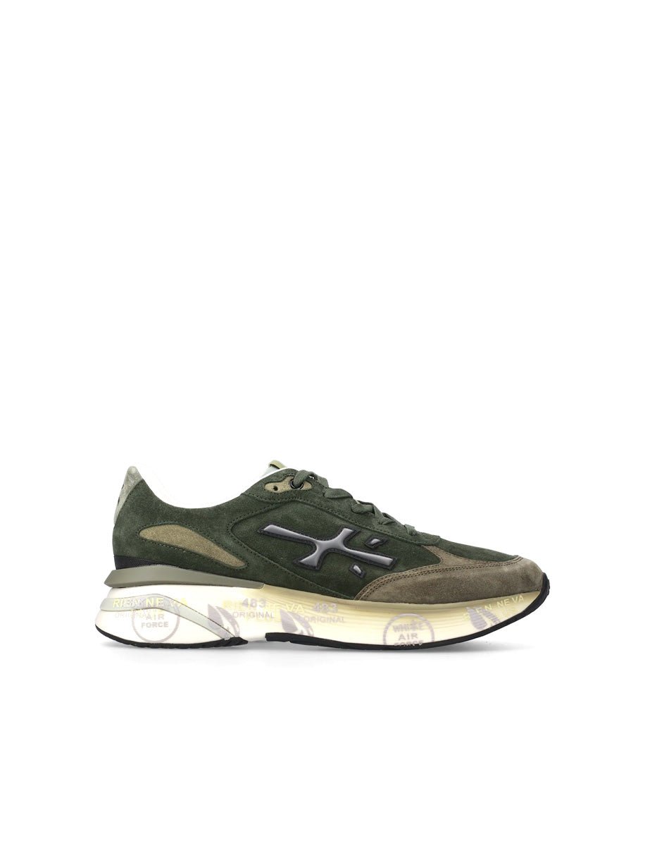 sneakers moerun verde - white premiata - sneaker