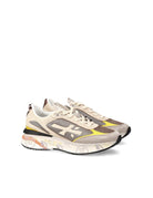 sneakers moerund taupe - white premiata - sneaker
