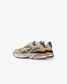 sneakers moerund taupe - white premiata - sneaker