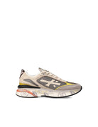 sneakers moerund taupe - white premiata - sneaker