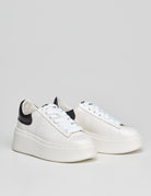 sneakers nappa bianco nero - Frida SRL