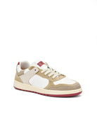 sneakers nappa white bordeaux - frau - sneaker