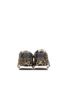 sneakers pony leopard military - ash - sneaker