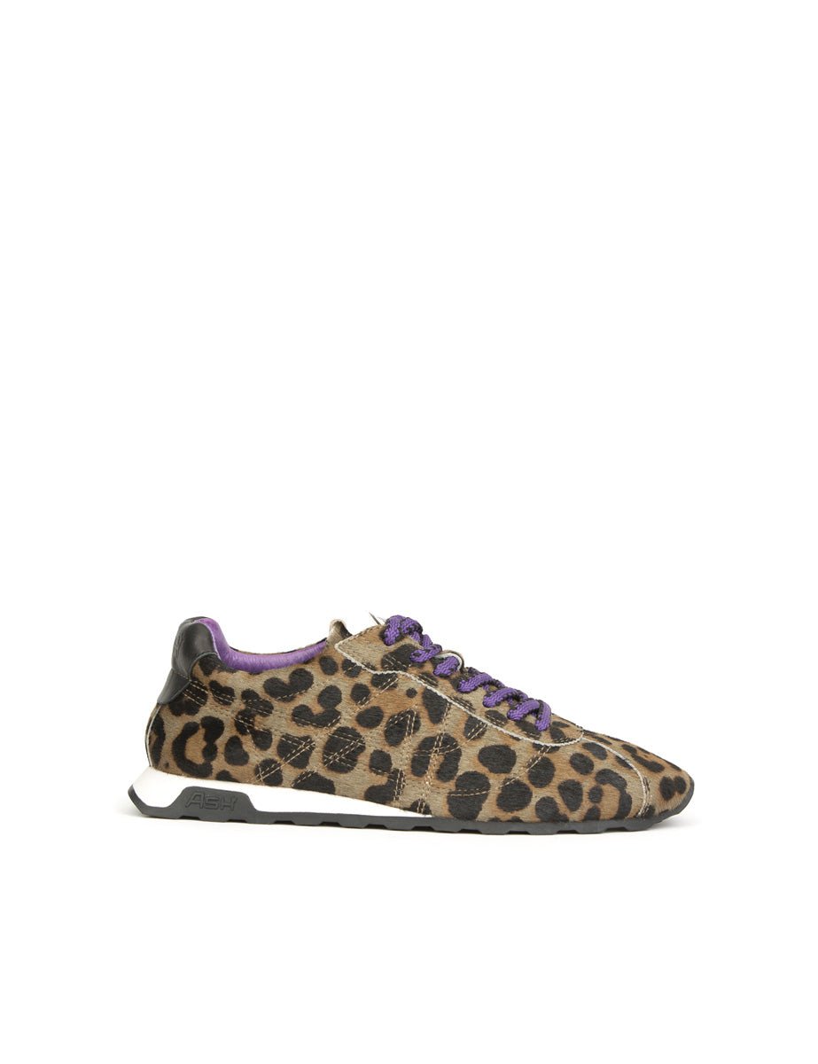 sneakers pony leopard military - ash - sneaker