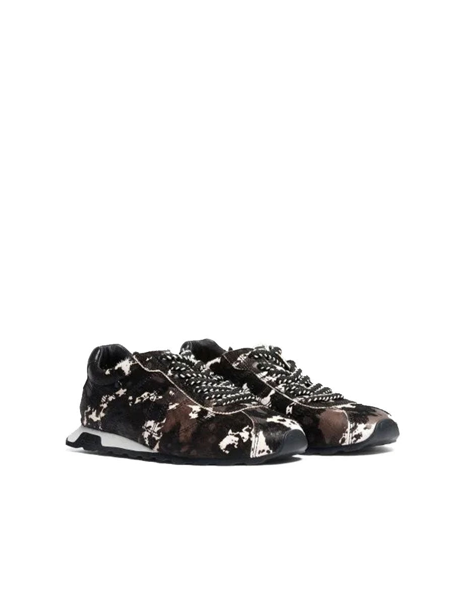 sneakers pony nero bianco - ash - sneaker