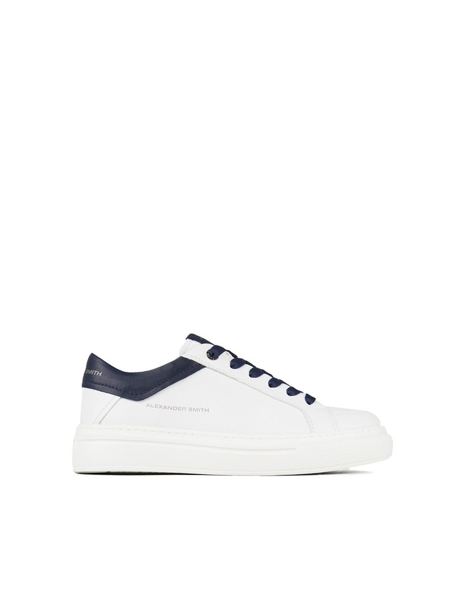 sneakers regent white blue - alexander smith - sneaker