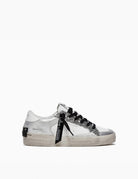 sneakers skate deluxe bianco silver - Frida SRL