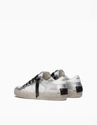 sneakers skate deluxe bianco silver - Frida SRL