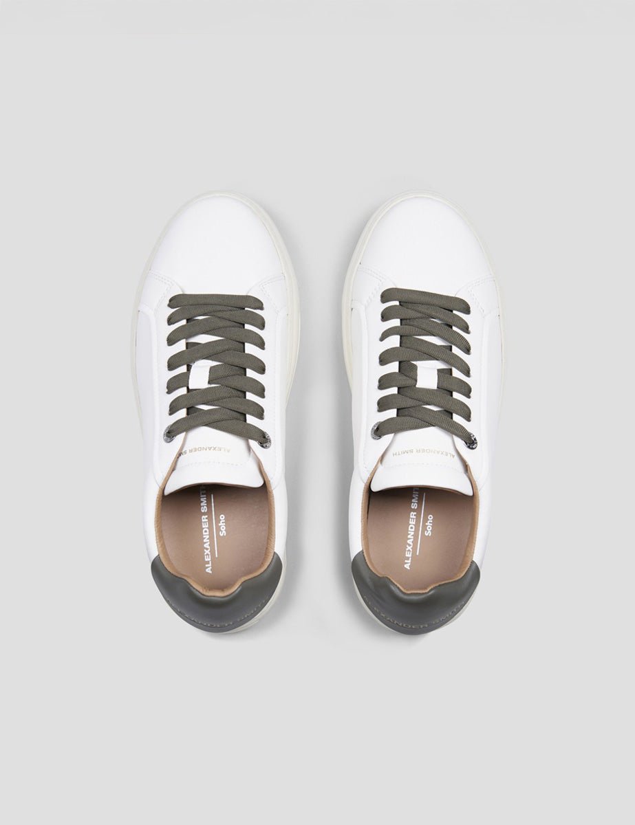 sneakers soho white military - Frida SRL