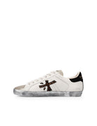 sneakers steven 7605 bianco oro - white premiata - sneaker