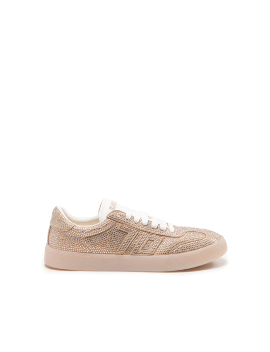 sneakers strass smart gold - back 70 - sneaker