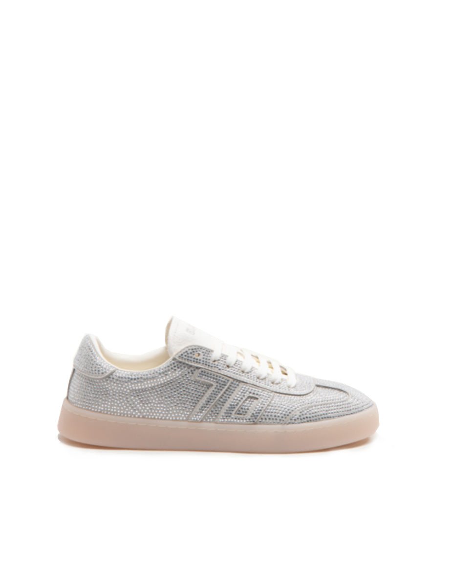 sneakers strass smart silver - back 70 - sneaker