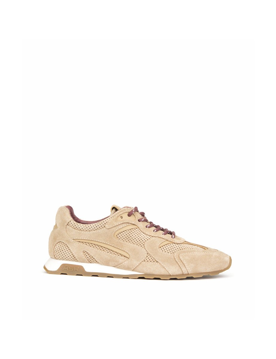 sneakers suede noisette - ash - sneaker
