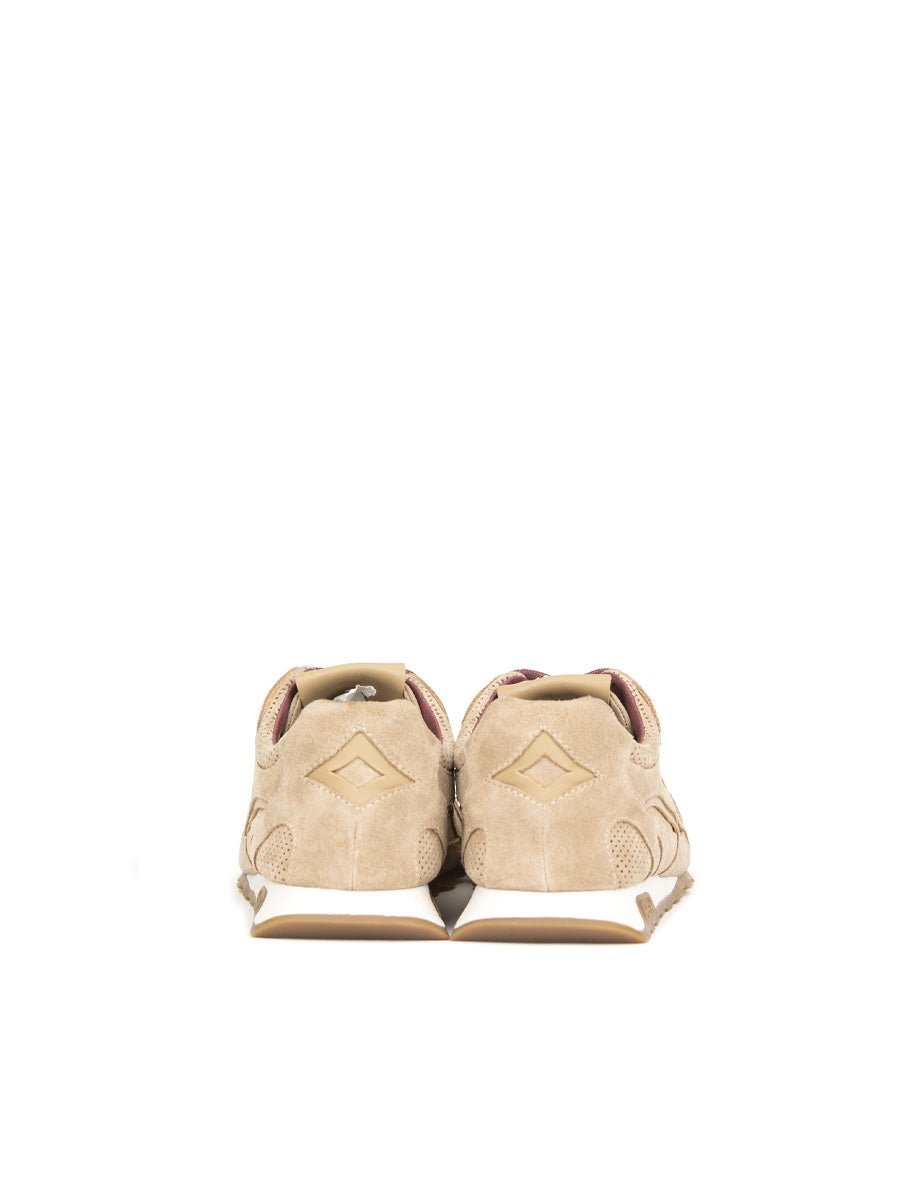 sneakers suede noisette - ash - sneaker