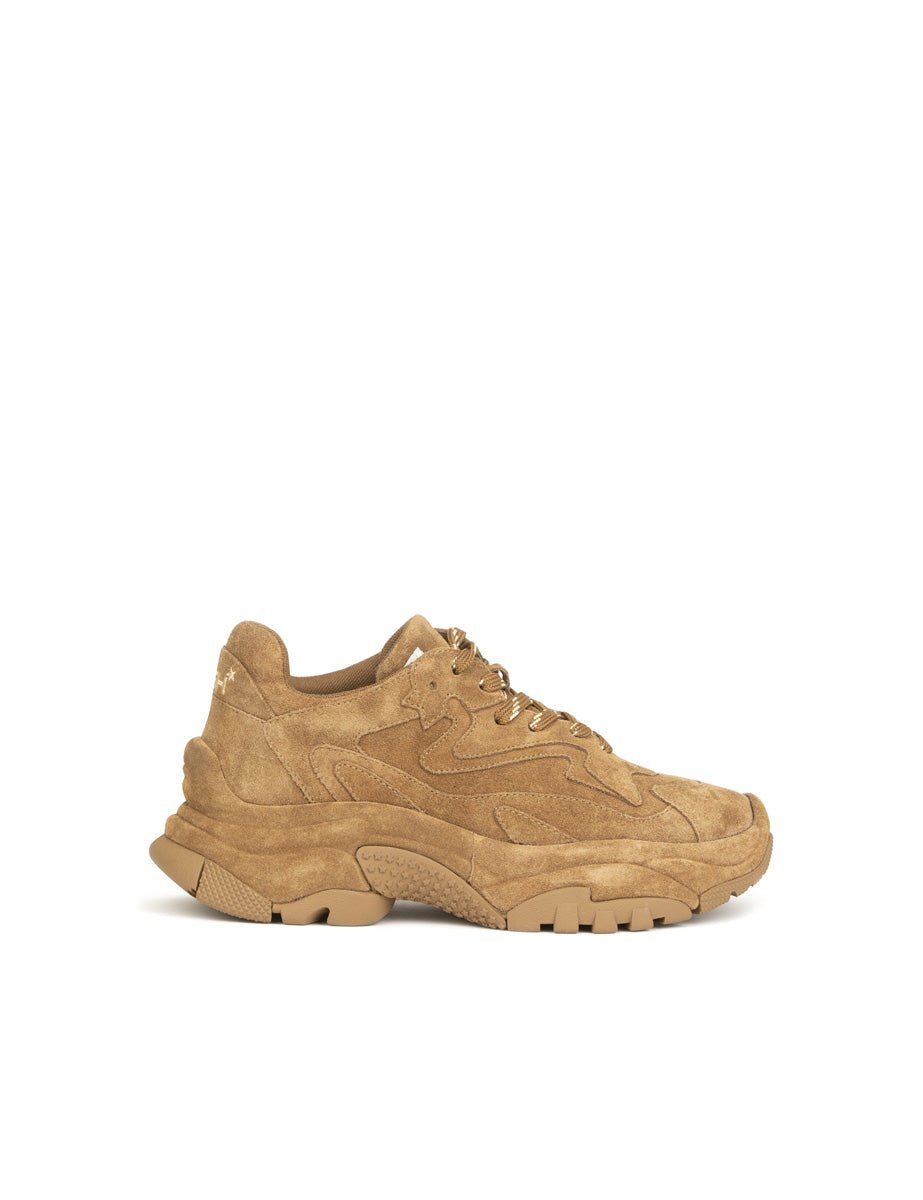 sneakers suede platform noisette - ash - sneaker
