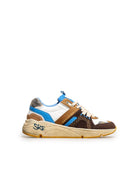 sneakers tokio marrone blu bianco - serafini - sneaker