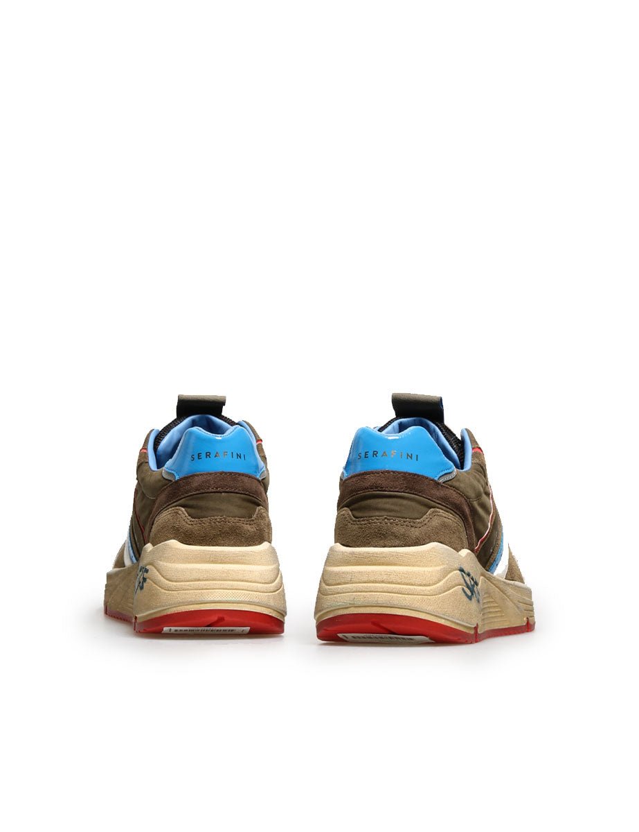 sneakers tokio verde blu - serafini - sneaker
