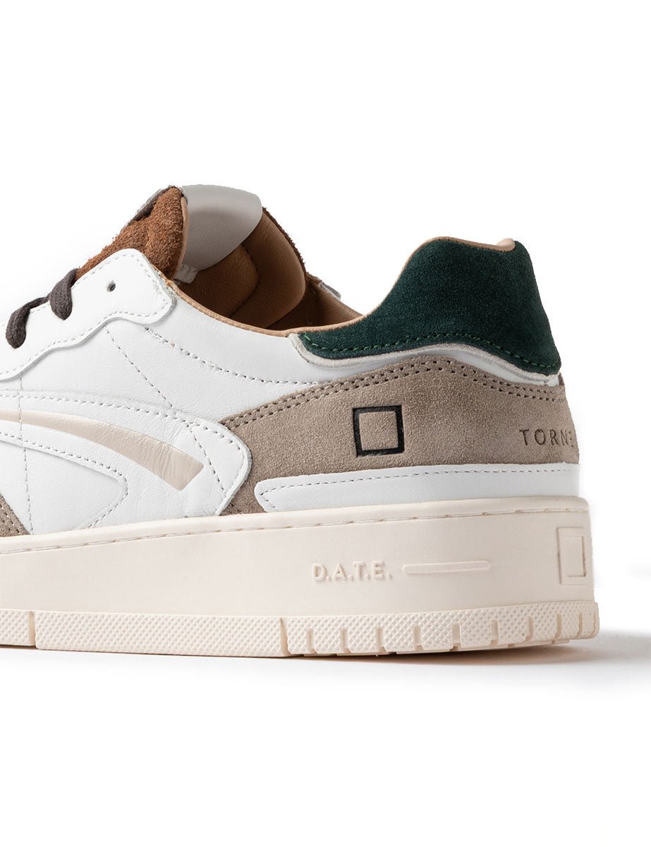 sneakers torneo bianco beige - date - sneaker