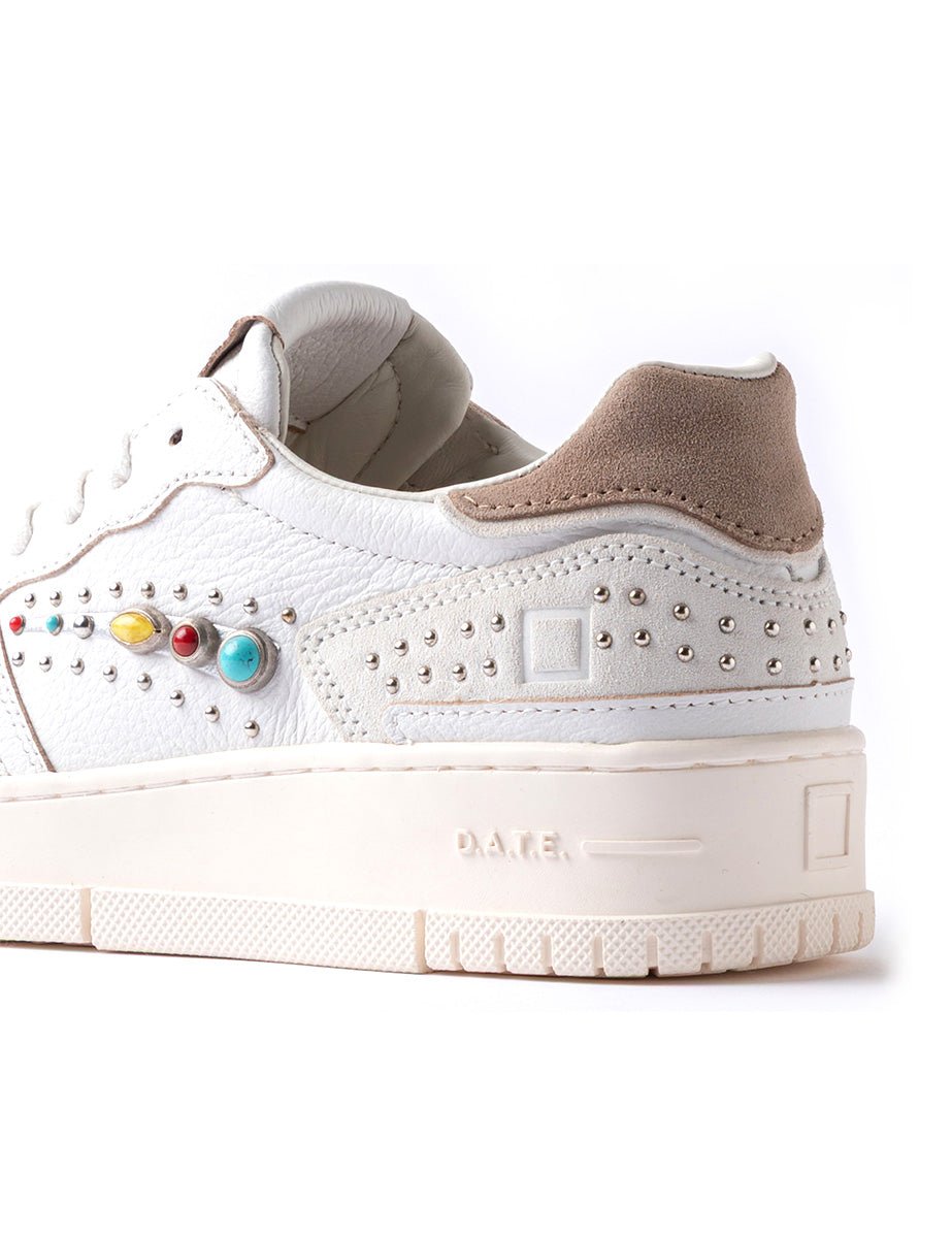 sneakers torneo pure studs white - date - sneaker