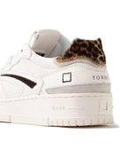 sneakers torneo pure white leopard - date - sneaker