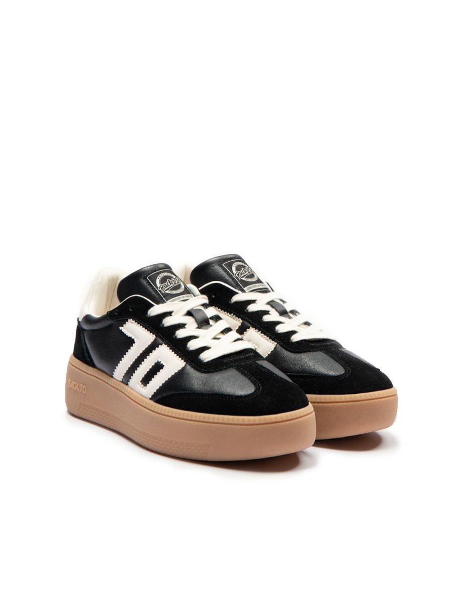 sneakers xxl spongy nappa nero - back 70 - sneaker