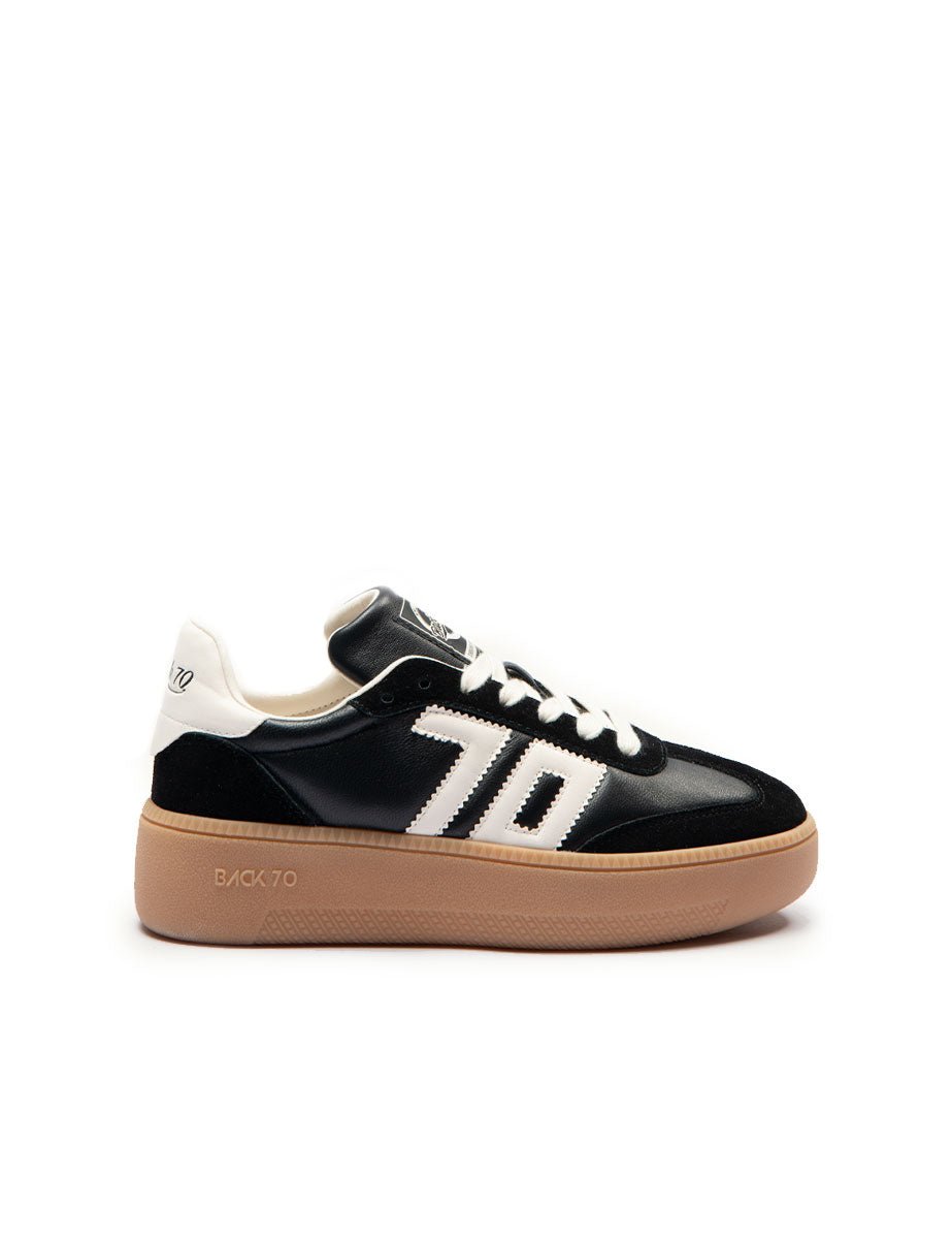 sneakers xxl spongy nappa nero - back 70 - sneaker