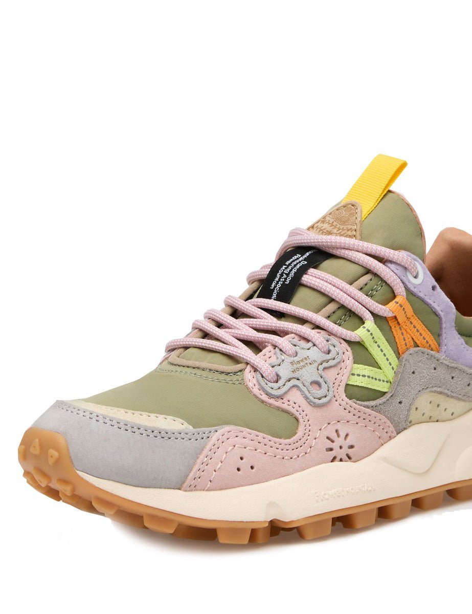 sneakers yamano 3 suede light grey - flower mountain - sneaker