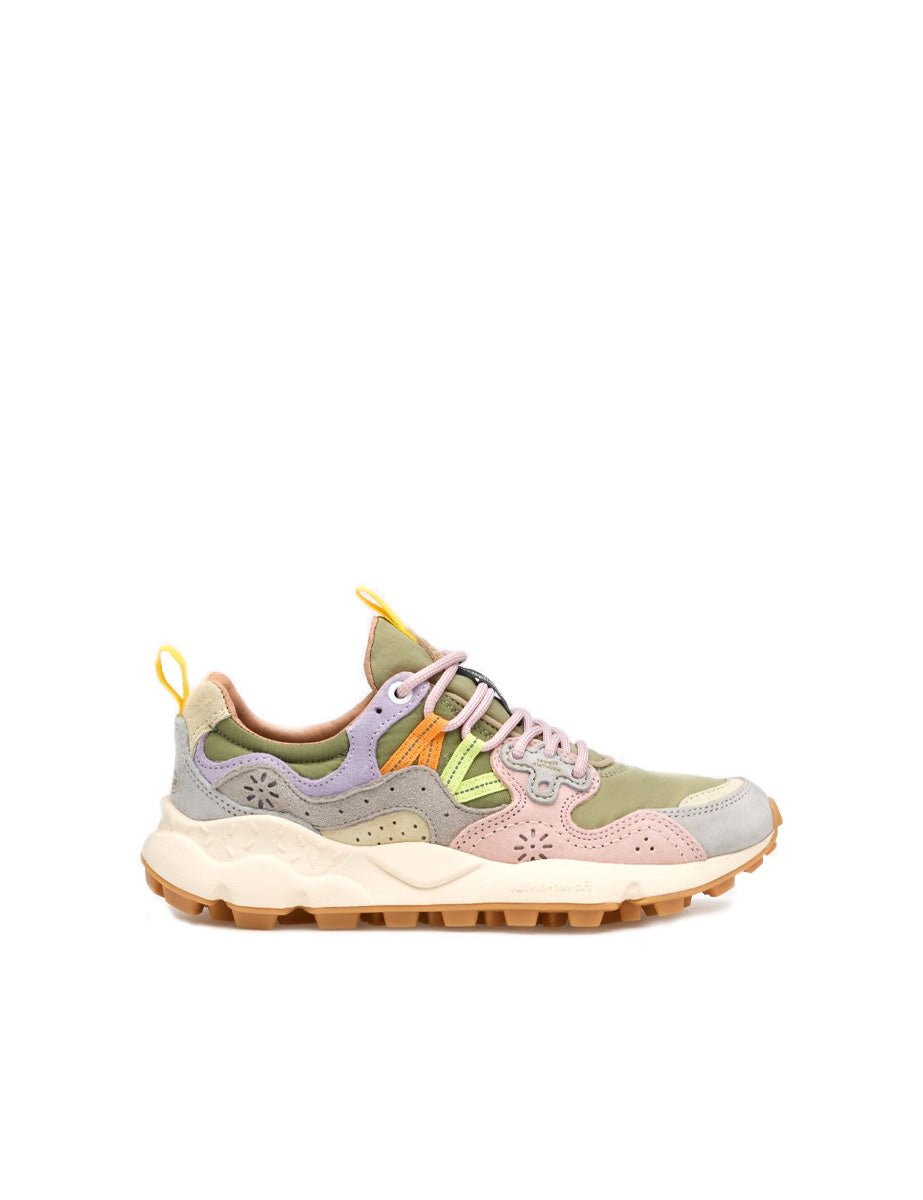 sneakers yamano 3 suede light grey - flower mountain - sneaker
