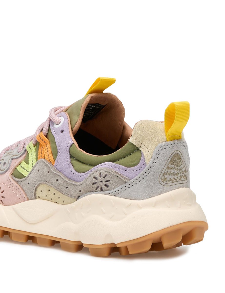 sneakers yamano 3 suede light grey - flower mountain - sneaker
